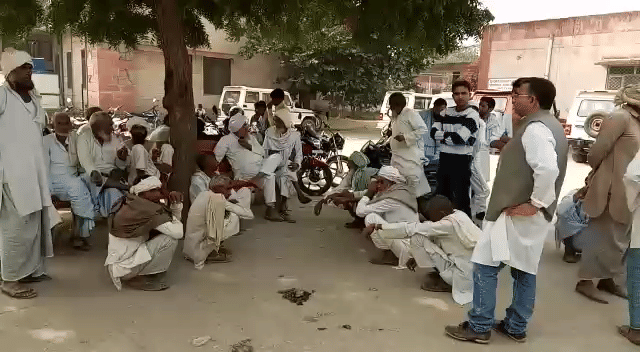 Again Murder case in gau taskari in alwar rajasthan