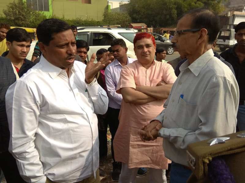 schedule caste commission chairman car accident in agra
