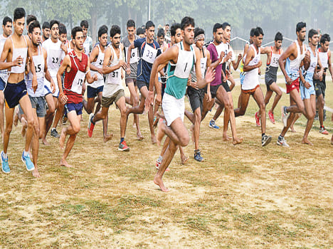 450 recruits success in 1600 meter 
