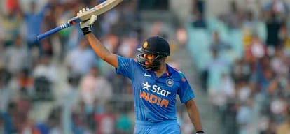 rohit sharma hits third double century at mohali against sri lanka