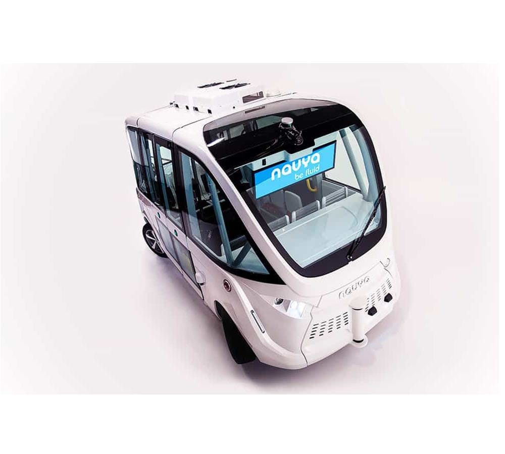 Arma Self-driving shuttle crashed on First Day of Launch in Las Vegas