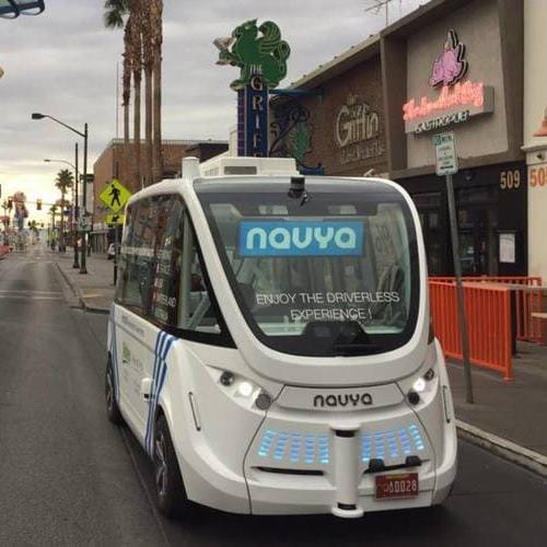 Arma Self-driving shuttle crashed on First Day of Launch in Las Vegas