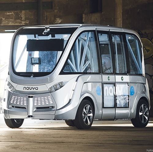Arma Self-driving shuttle crashed on First Day of Launch in Las Vegas