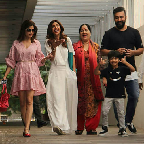 actress Shilpa Shetty completes 24 years in bollywood and  celebrated with husband raj kundra