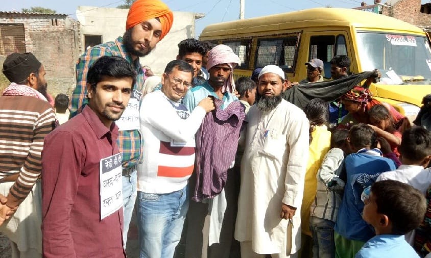पूछड़ी नई बस्ती पहुँची नेकी की दीवार