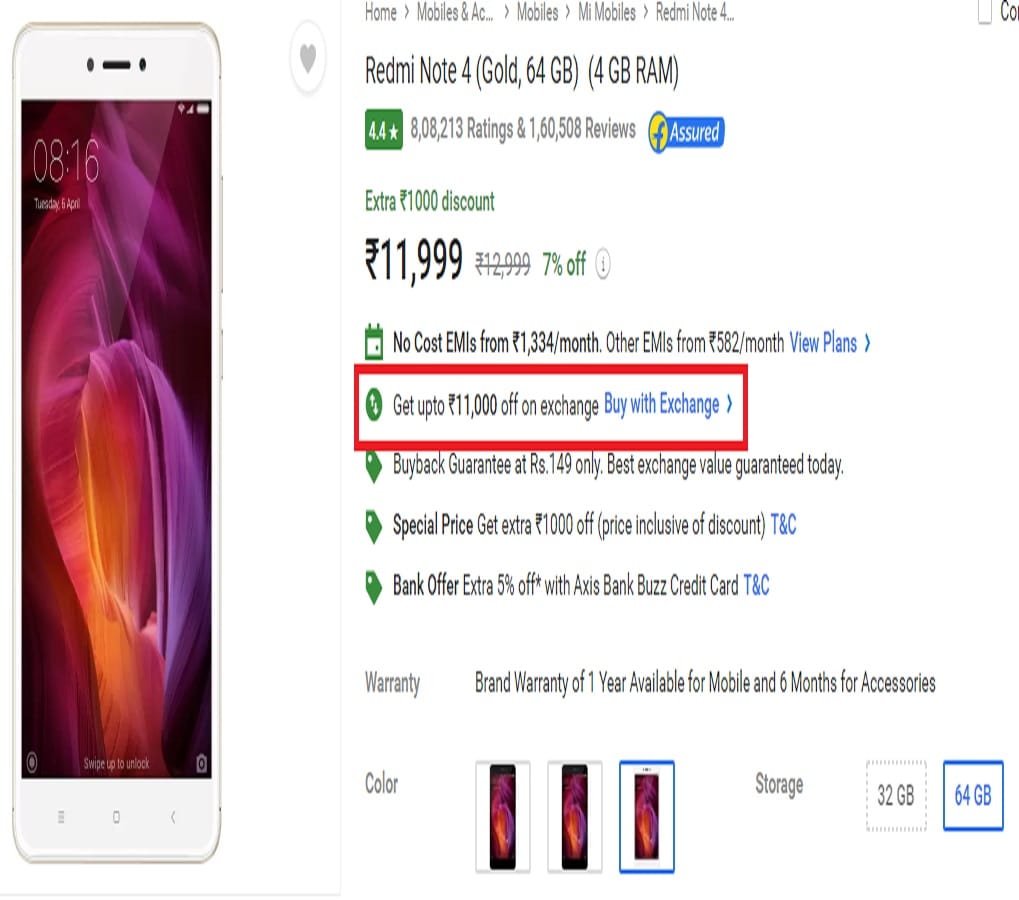 Xiaomi Redmi Note 4