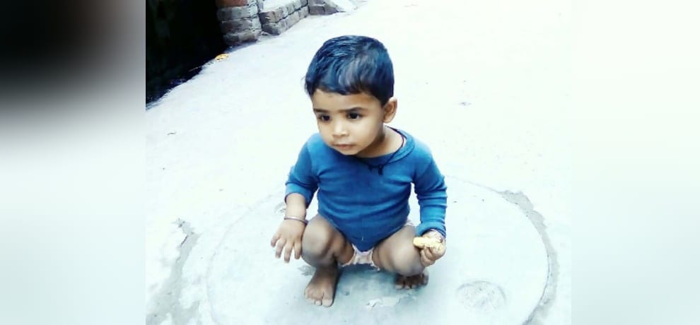 one and half years girl dead by drowning in the drain