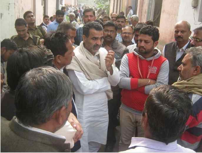 Jamuna Vihar had two arithmetic simultaneously;