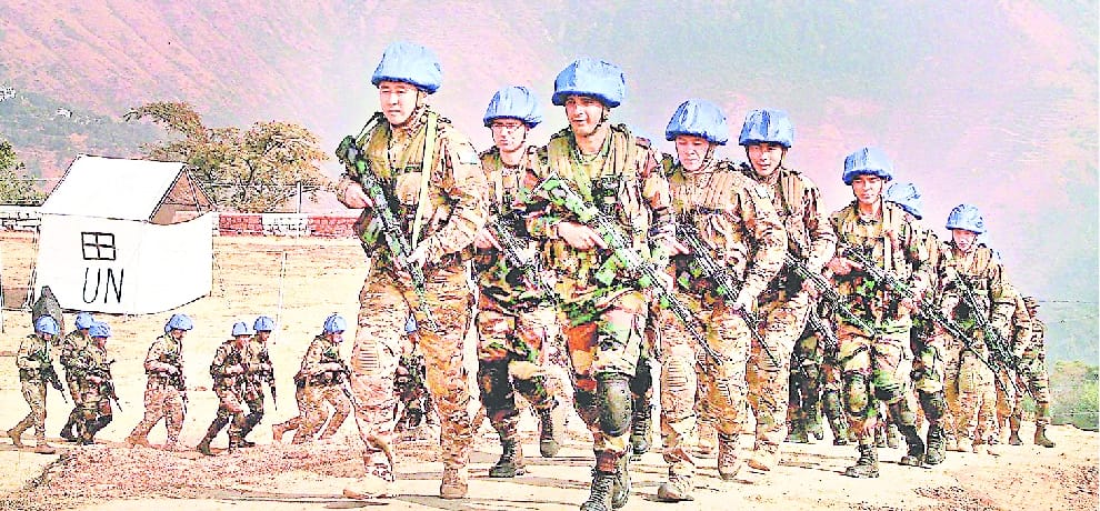 joint maneuvers between india and kazakhstan army in chamba