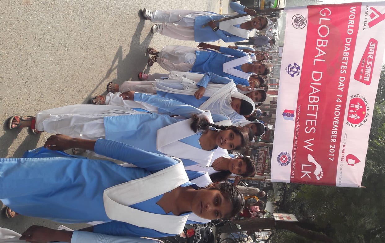 Youth did rock by diabetes walk