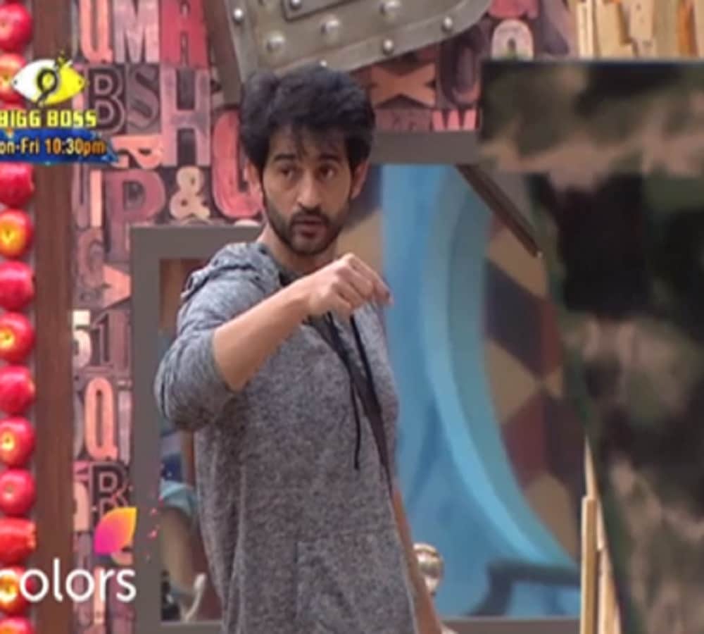 hiten angry on akaash and arshi in the bigg boss house 