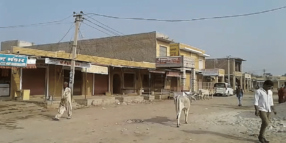 market closed here in support of angry farmers