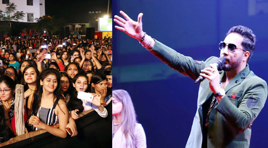 singer Mika Singh show in kanpur