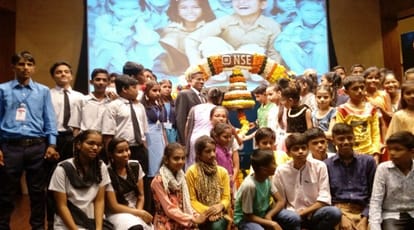 unicef and National Stock Exchange celebrated childrens day