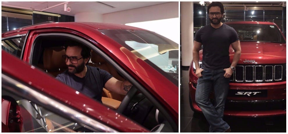 Childrens Day: Bollywood Actor Saif Ali Khan Gift Jeep Grand Cherokee SRT to his son Taimur