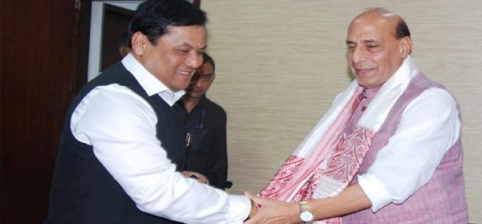 Sarbananda Sonowal met Rajnath Singh on NRC matter 
