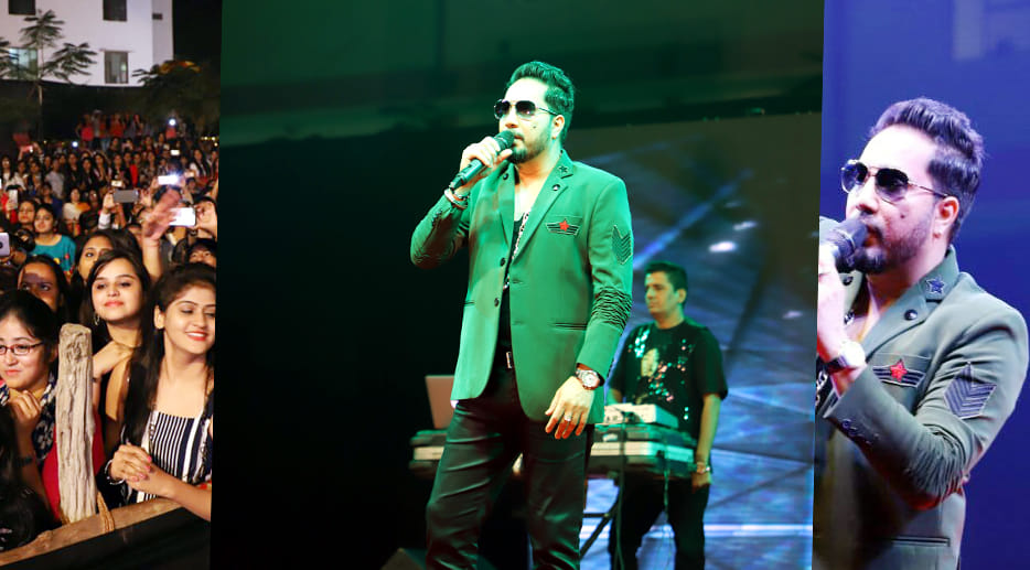 singer Mika Singh show in kanpur