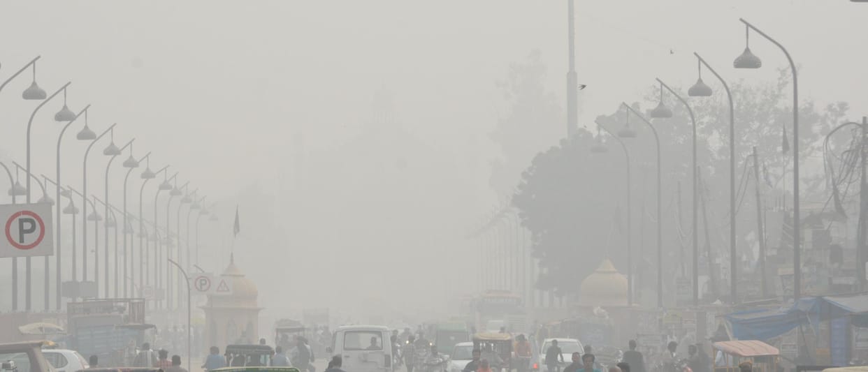 air pollution is uncontrolled in lucknow 