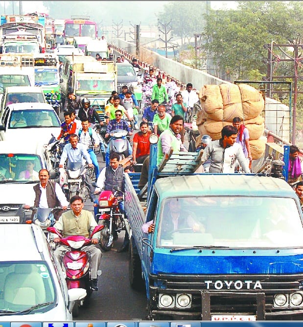 sheher me jaam ka record , yaatayaat abhiyaan