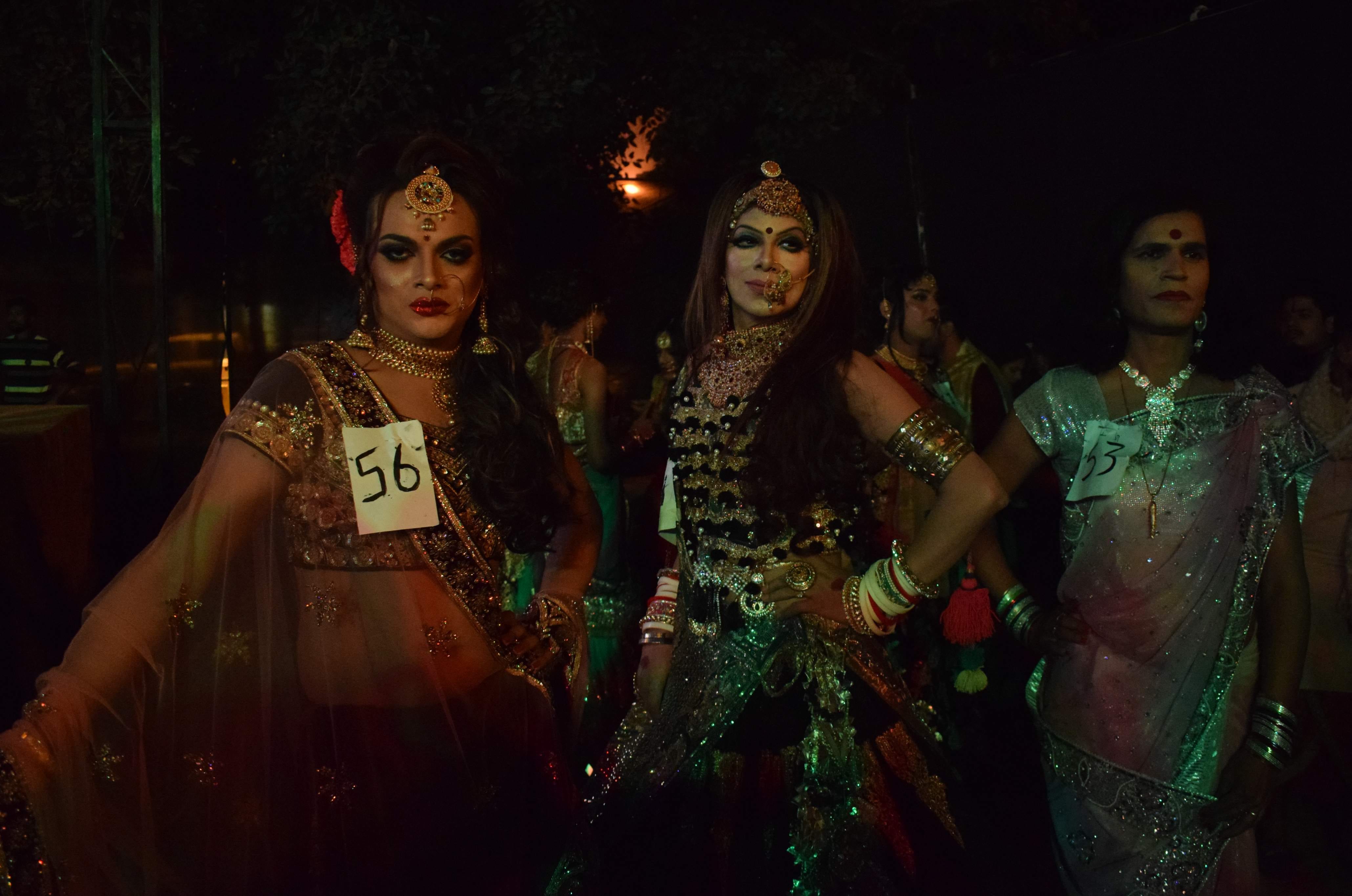 transgenders fashion show at punjab university chandigarh