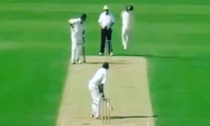 Yuvraj singh shares a video on instagram in which unusual dismissal in cricket