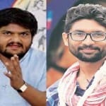 हार्दिक पटेल और जिग्नेश मेवानी