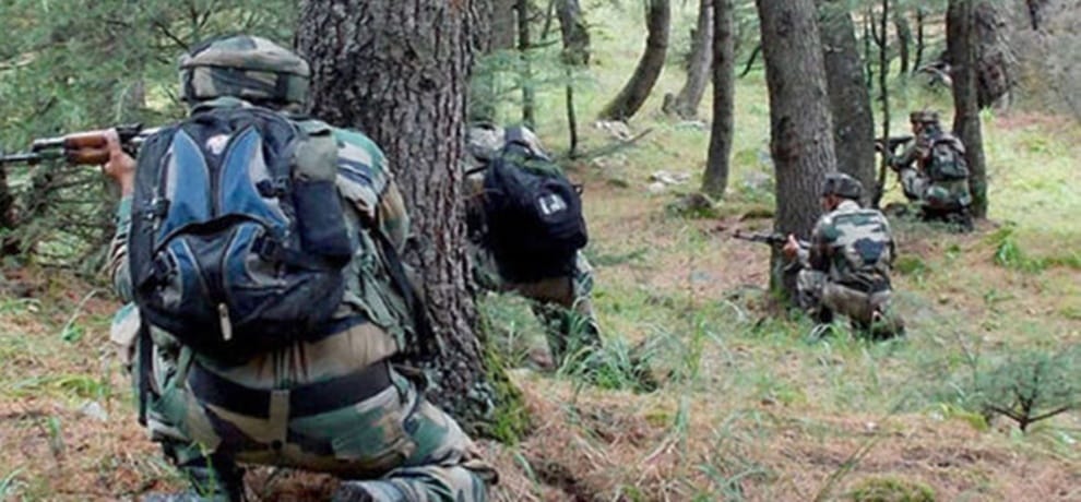 Manipur Terrorist attack at 4 Assam Regiment Firing underway