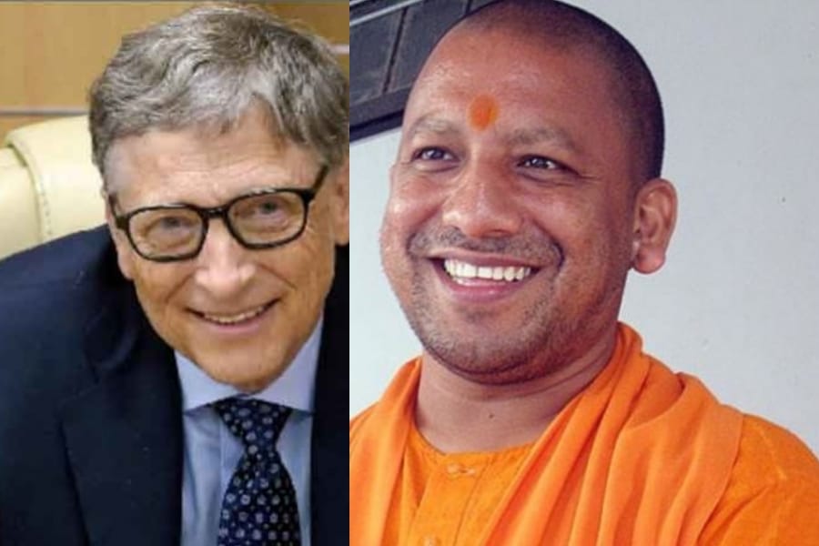 bill gates to meet chief minister yogi adityanath.