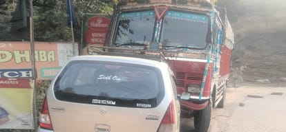 one person died and four injured in road accident