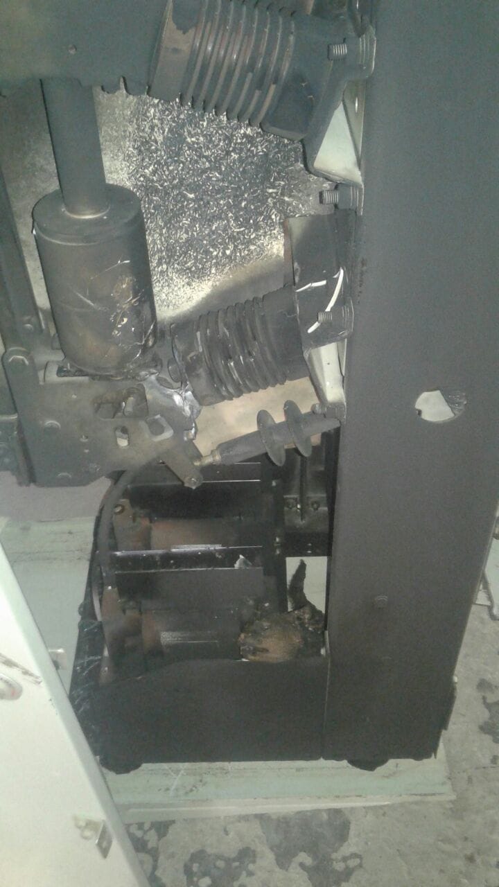 electric fault in firozabad due to a cat