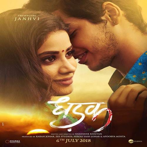 Jhanvi kapoor and ishaan khattar starer Dhadaks poster released