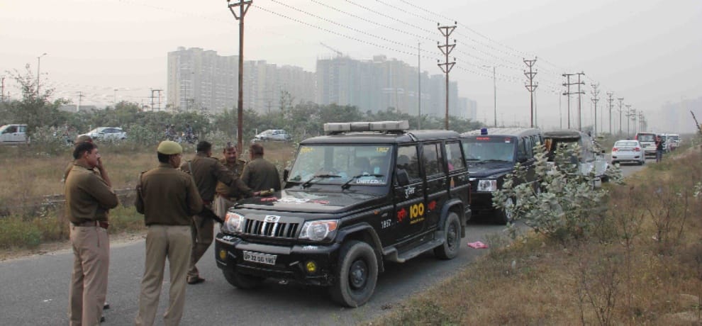 in an encounter bullet fired on one punk and two sepoys