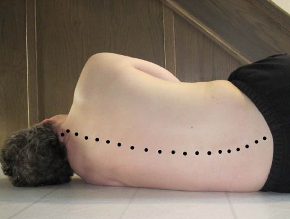 Sleeping on floor has many benefits including curing your back ache
