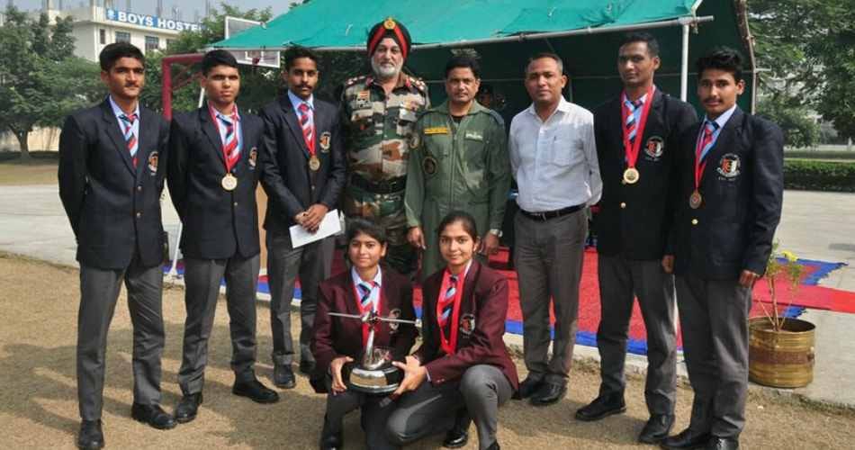 ambala group air commander gps sandhu honoured haryana ncc cadets