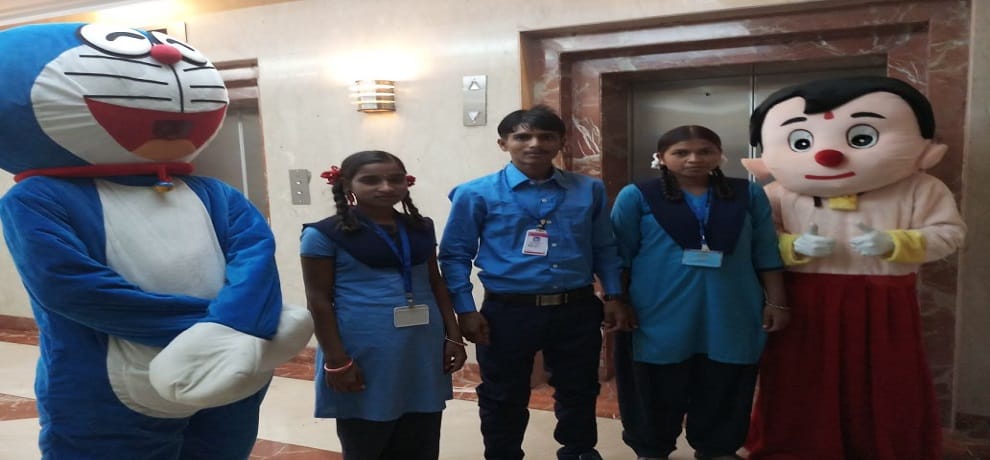 children's day became a most memorable day for tribal kids