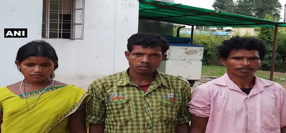 3 naxals including a woman arrested in Orchha village Narayanpur Chhattisgarh