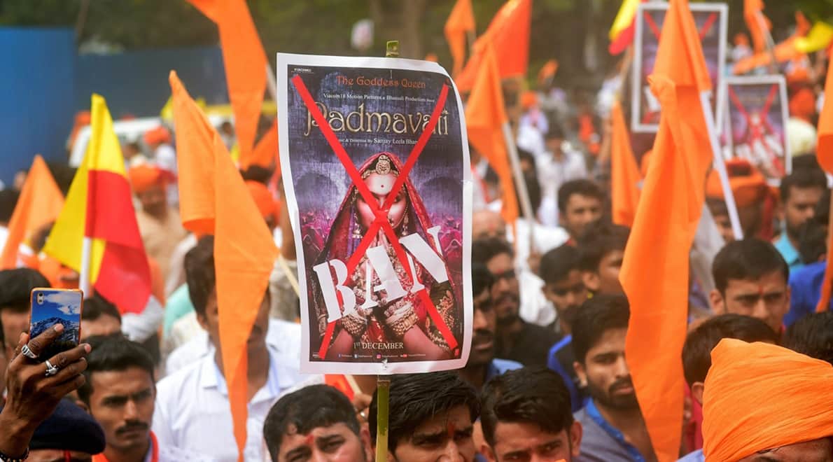 karani army threatens on facebook, getting insurance before watching padmavati
