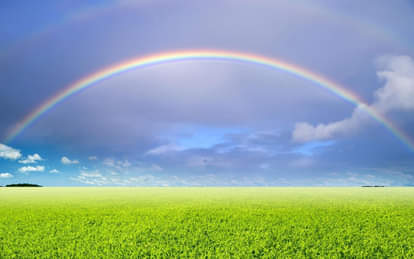 know means of your dream if you saw rainbow 