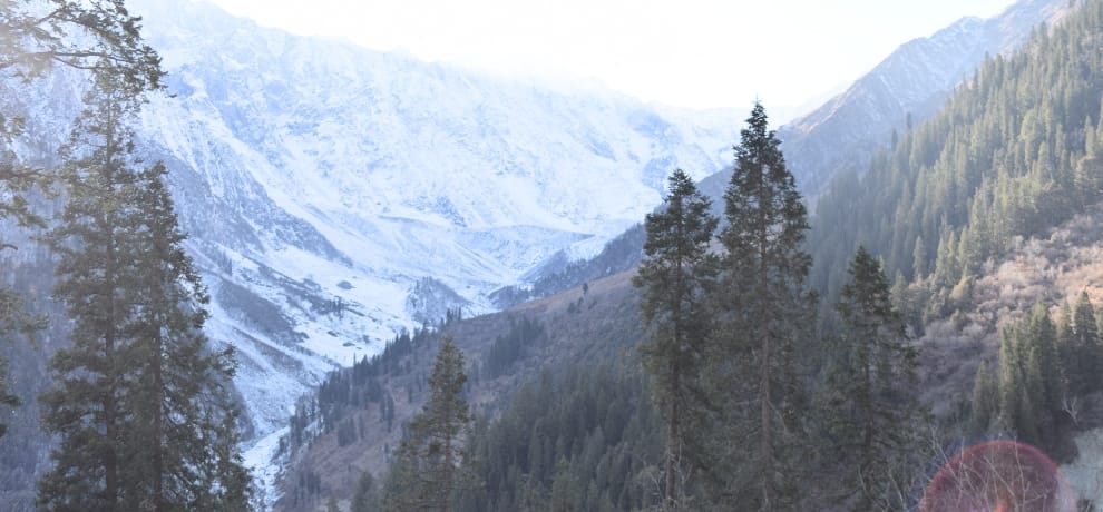 ऊपरी क्षेत्रों में बर्फवारी से शिकारी देवी में अलर्ट जारी