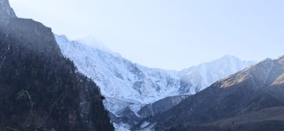 fresh snowfall reported at high hills of himachal pradesh