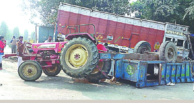 Death of a farmer taken by this accident, loss of millions
