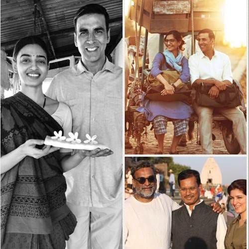 Here is first look of Akshay Kumars Padman, sonam and Radhika is looking vibrant