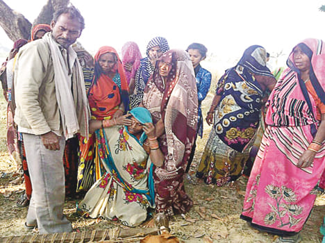 Old woman killed 