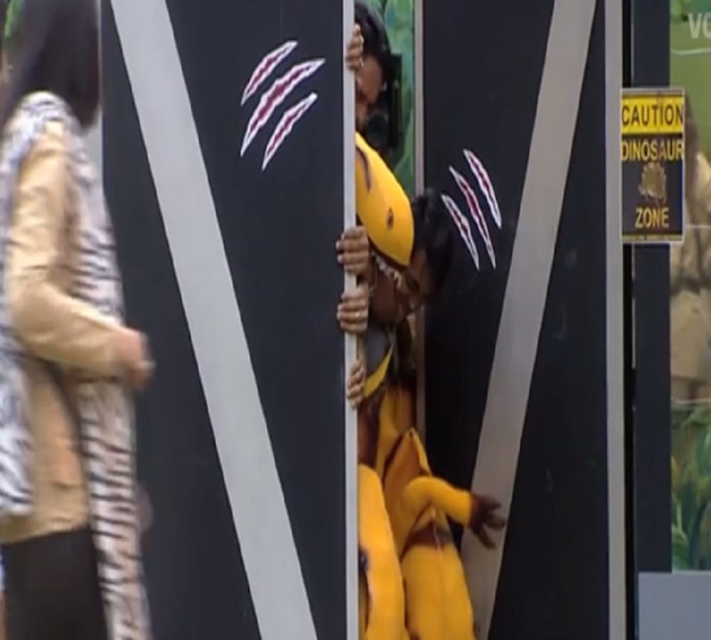 luv tyagi gets out of control during luxury budget task in bigg boss 11