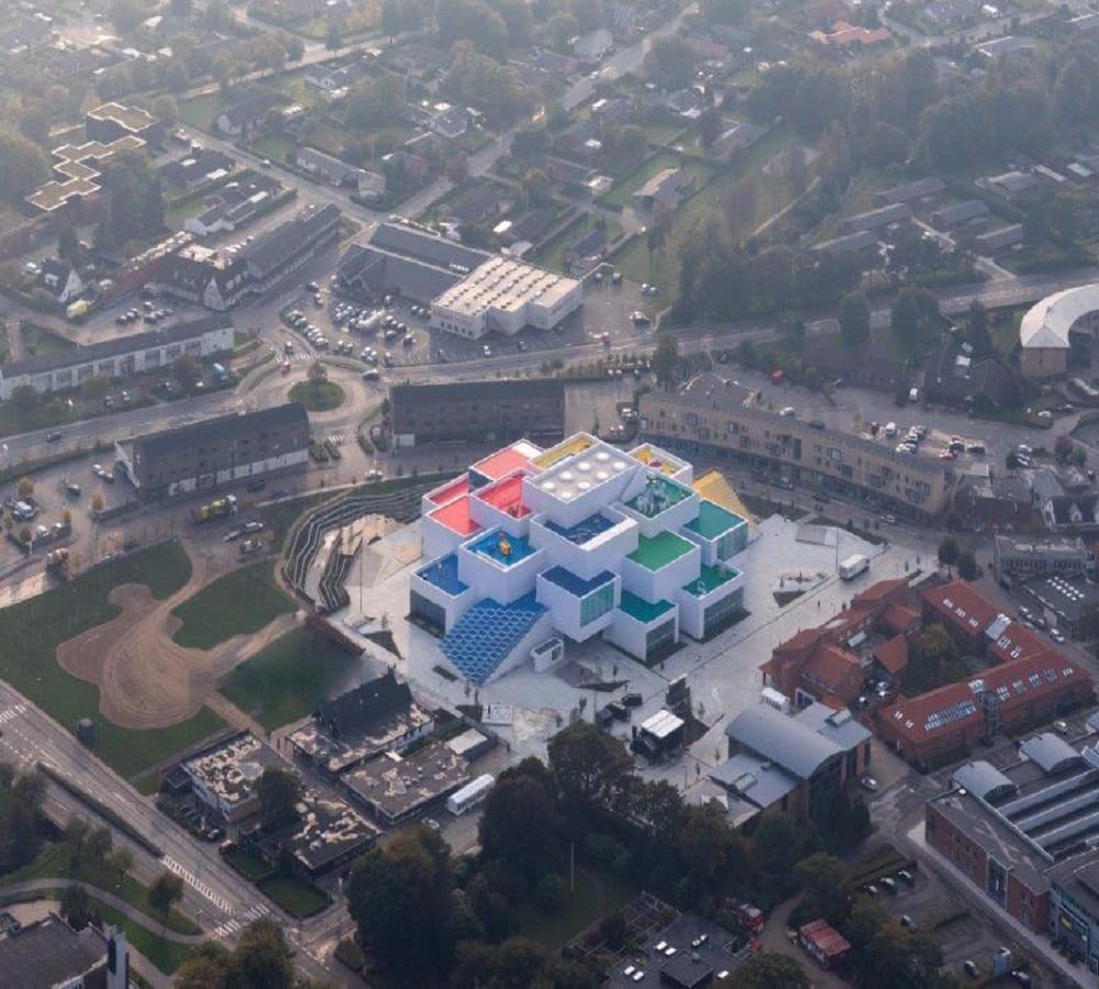 A city where homes look like a toy in denmark