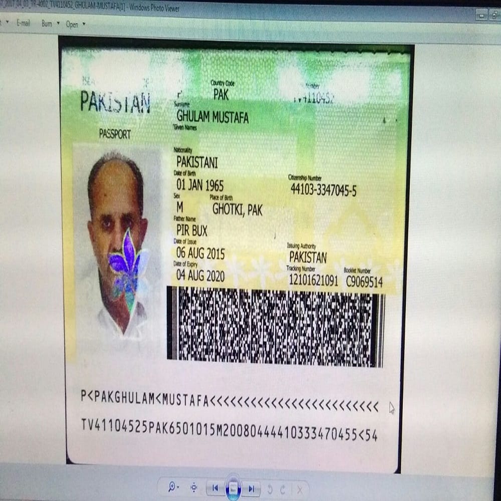 pakistan sponsoring fake visas and passports to its citizens told by its citizen 