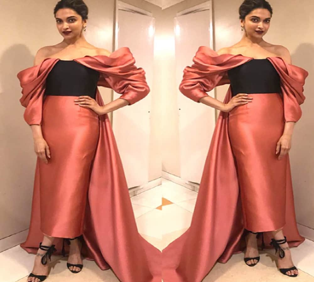 Bollywood actress Deepika Padukone spotted wearing backless dress 