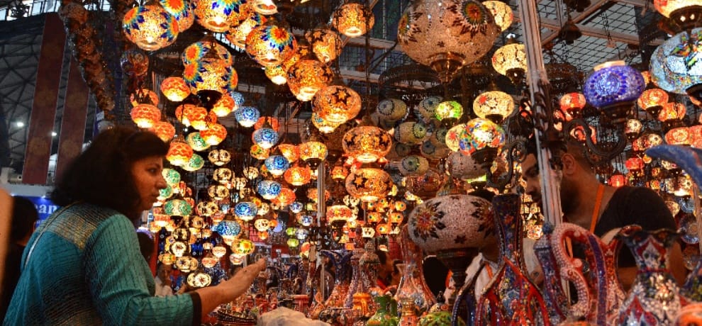 at international trade fair on air stall can give suggestion for 'man ki baat'