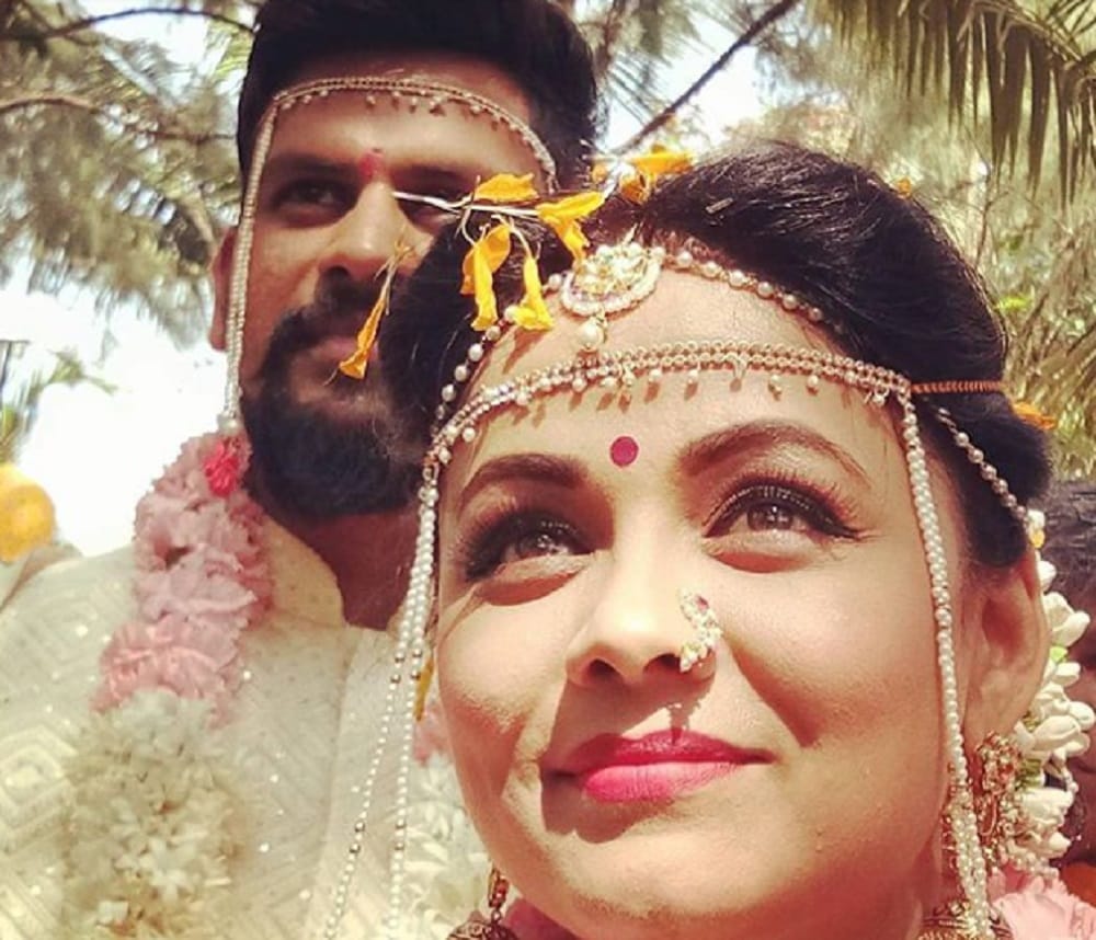 Pavitra rishta fame actress prarthana behere and director abhishek jawkar wedding pictures