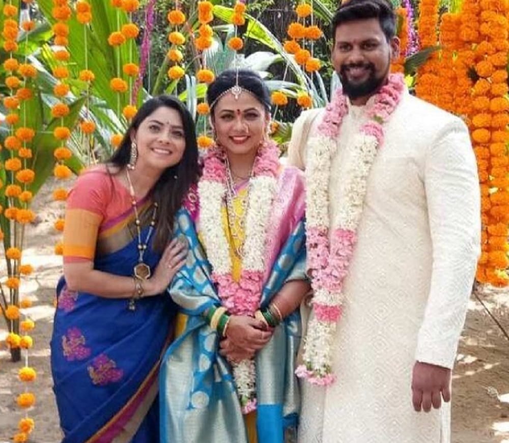 Pavitra rishta fame actress prarthana behere and director abhishek jawkar wedding pictures